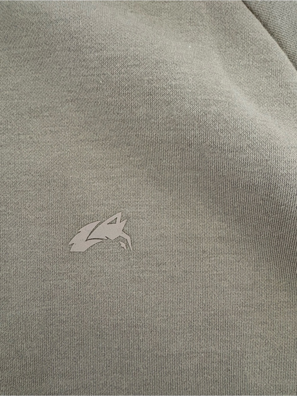 Alphalete Light Beige Full-Zip Track Jacket - Picture 2 of 5